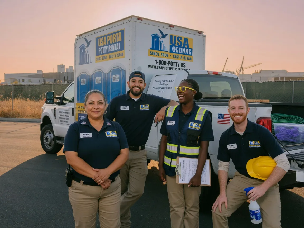 Portable Toilet Rental company in Golden Eagle, IL